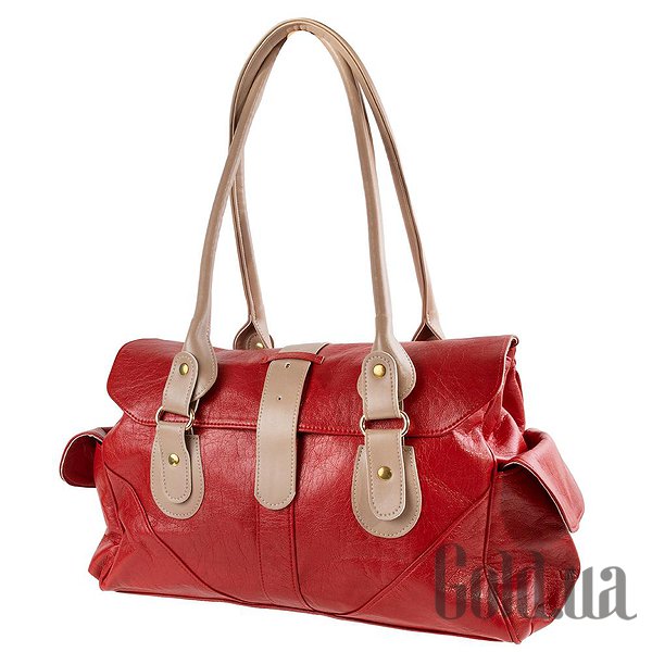 

Дорожная сумка Laskara, Красный;беж, Дорожная сумка LK-10250-red
