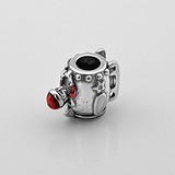 Серебряная наборная подвеска с эмалью, 1756950