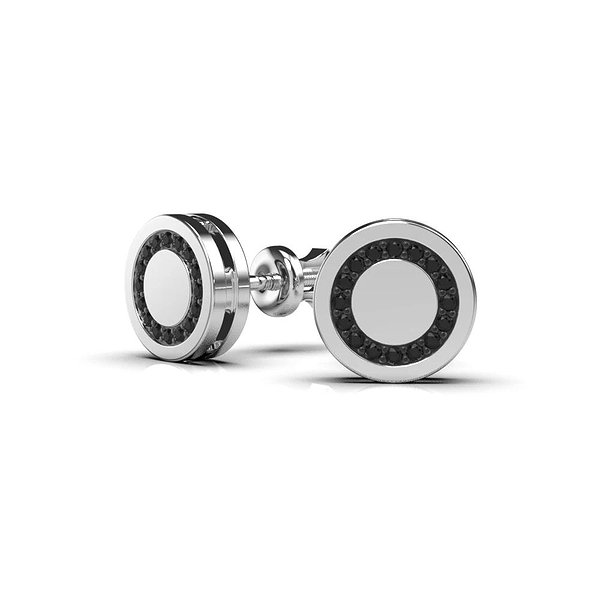 Золотые серьги с бриллиантами lun334461122b – изображение 3