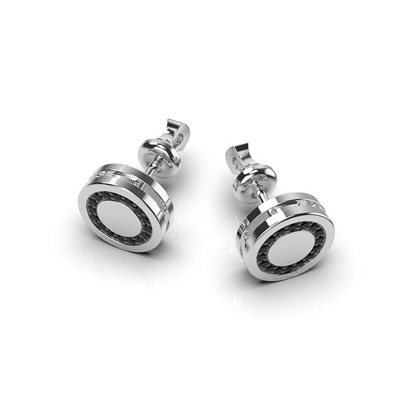 Золотые серьги с бриллиантами lun334461122b – изображение 5