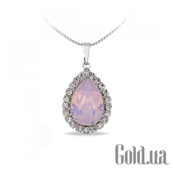

Женские колье и кулоны Kobi, Стальной, Кулон с цепочкой с кристаллами Swarovski
