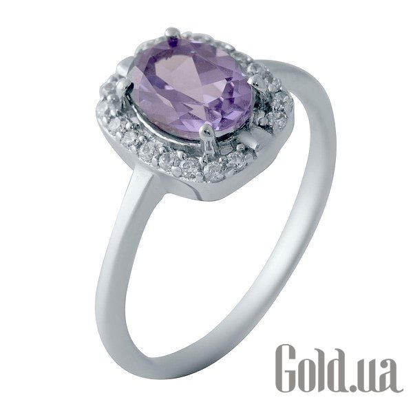 

Женские кольца Fresh Jewelry, Женское серебряное кольцо с александритом и куб. циркониями, 17