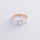Золотое кольцо с бриллиантами, 1740567