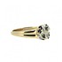 Женское золотое кольцо с сапфирами и бриллиантами - фото 2