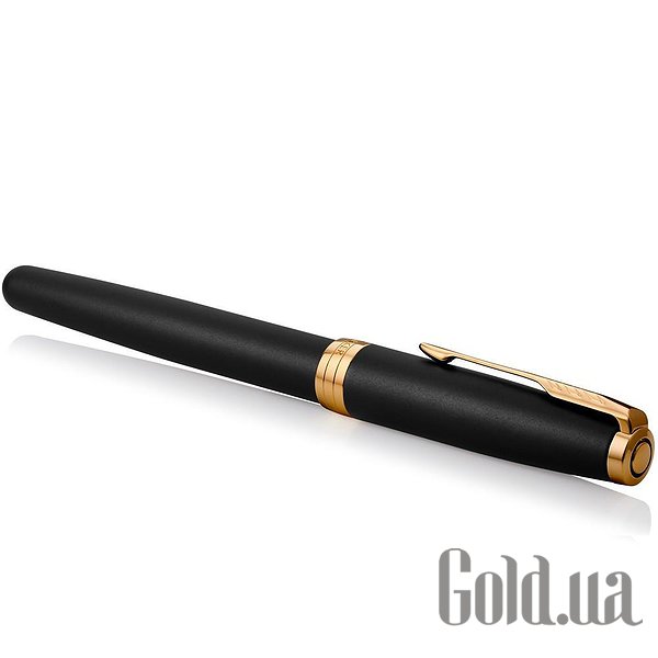 Ручка Parker Набір перова ручка з блокнотом Ingenuity 17 Matte Black Lacquer GT FP F 84 811b24