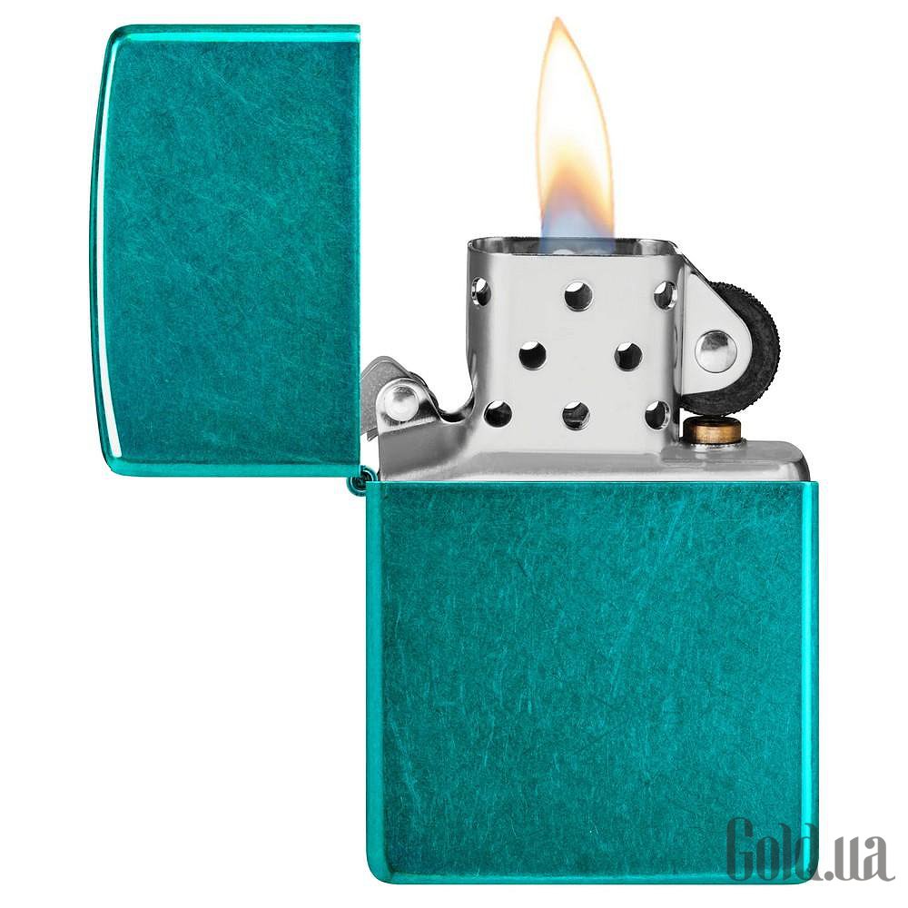 Zippo Зажигалка Classic Candy Teal 24004 24004 – изображение 3