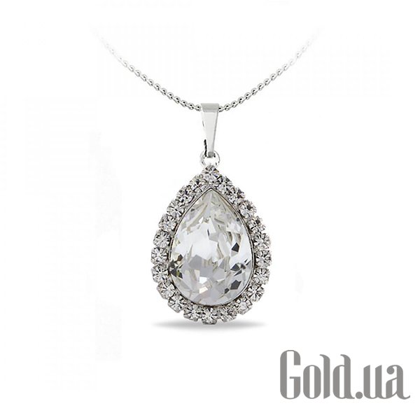 

Женские колье и кулоны Kobi, Стальной, Кулон с цепочкой с кристаллами Swarovski