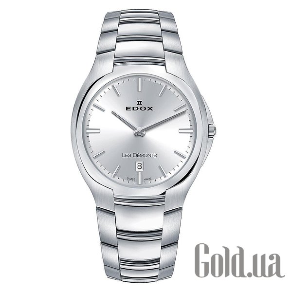 

Швейцарские часы Edox, Мужские часы Les Bemonts ultra slim 56003 3 AIN
