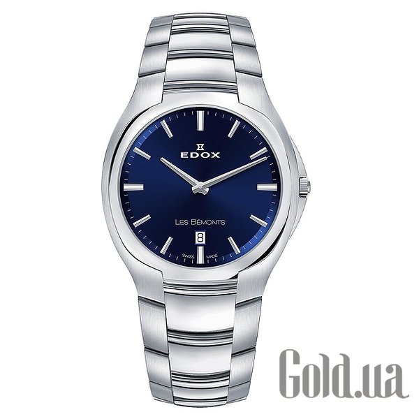 

Швейцарские часы Edox, Мужские часы Les Bemonts ultra slim 56003 3 BUIN