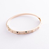Купить Жіночий золотий браслет з куб. цирконіями (onxб04497) стоимость 25550 грн., в магазине Gold.ua