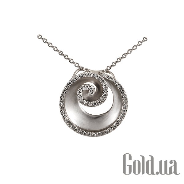 

Женский кулон Lurie Jewelry, Золотой кулон с цепочкой с бриллиантами, 45