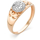 Женское золотое кольцо с бриллиантами, 1603098