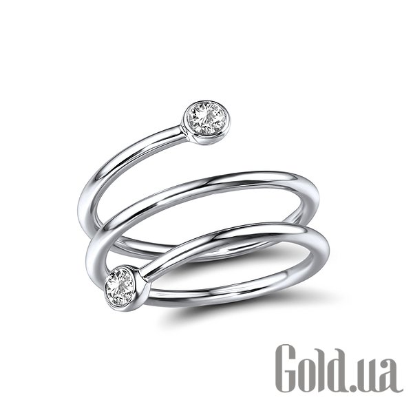 

Кольцо Lurie Jewelry, Женское золотое кольцо с бриллиантами , 17.5
