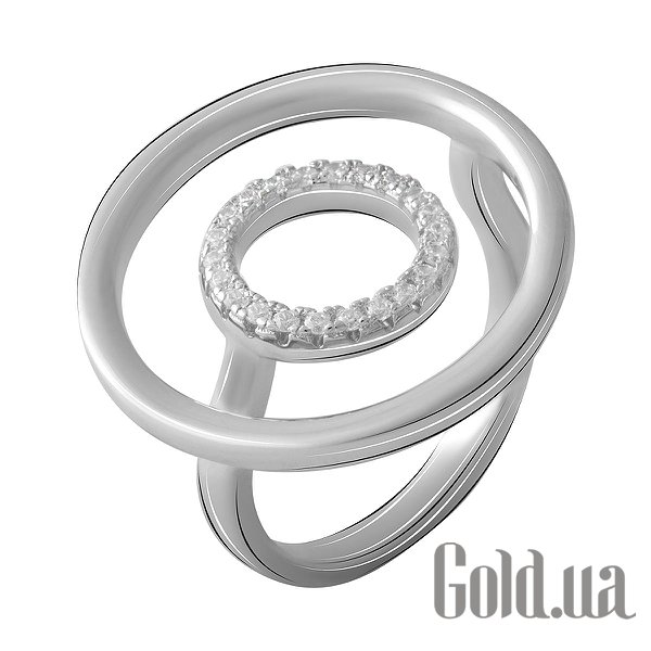 

Женские кольца Fresh Jewelry, Женское серебряное кольцо с куб. циркониями, 17