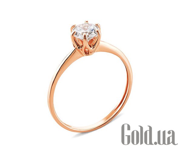

Кольцо Lurie Jewelry, Золотое кольцо с куб. цирконием, 16.5