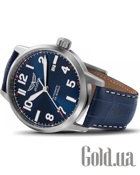 Швейцарський годинник Aviator Чоловічий годинник Airacobra Auto V.3.21.0.138.4