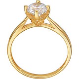 Золотое кольцо с куб. цирконием, 1615643