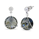 Сережки з кристалами Swarovski, 1626395