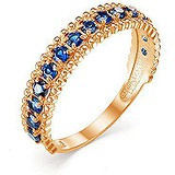 Женское золотое кольцо с сапфирами, 1666587