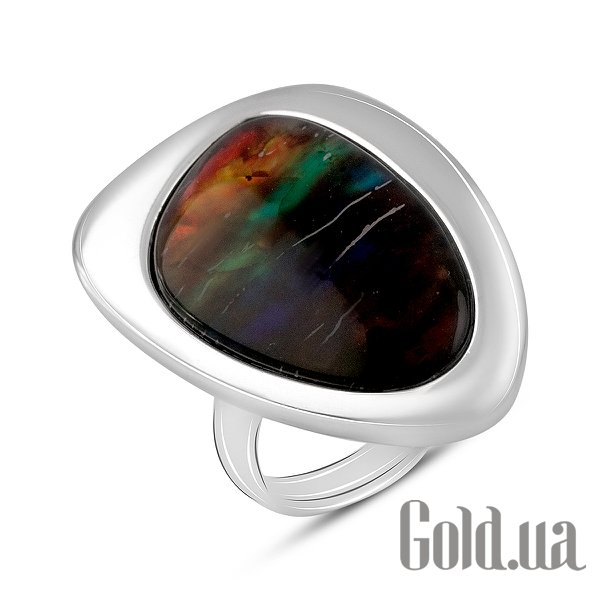 

Женские кольца Fresh Jewelry, Женское серебряное кольцо с аммолитом, 17