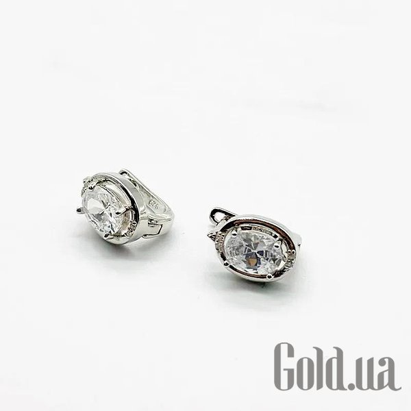 

Серьги Silvex925, Серебряные серьги с куб. циркониями