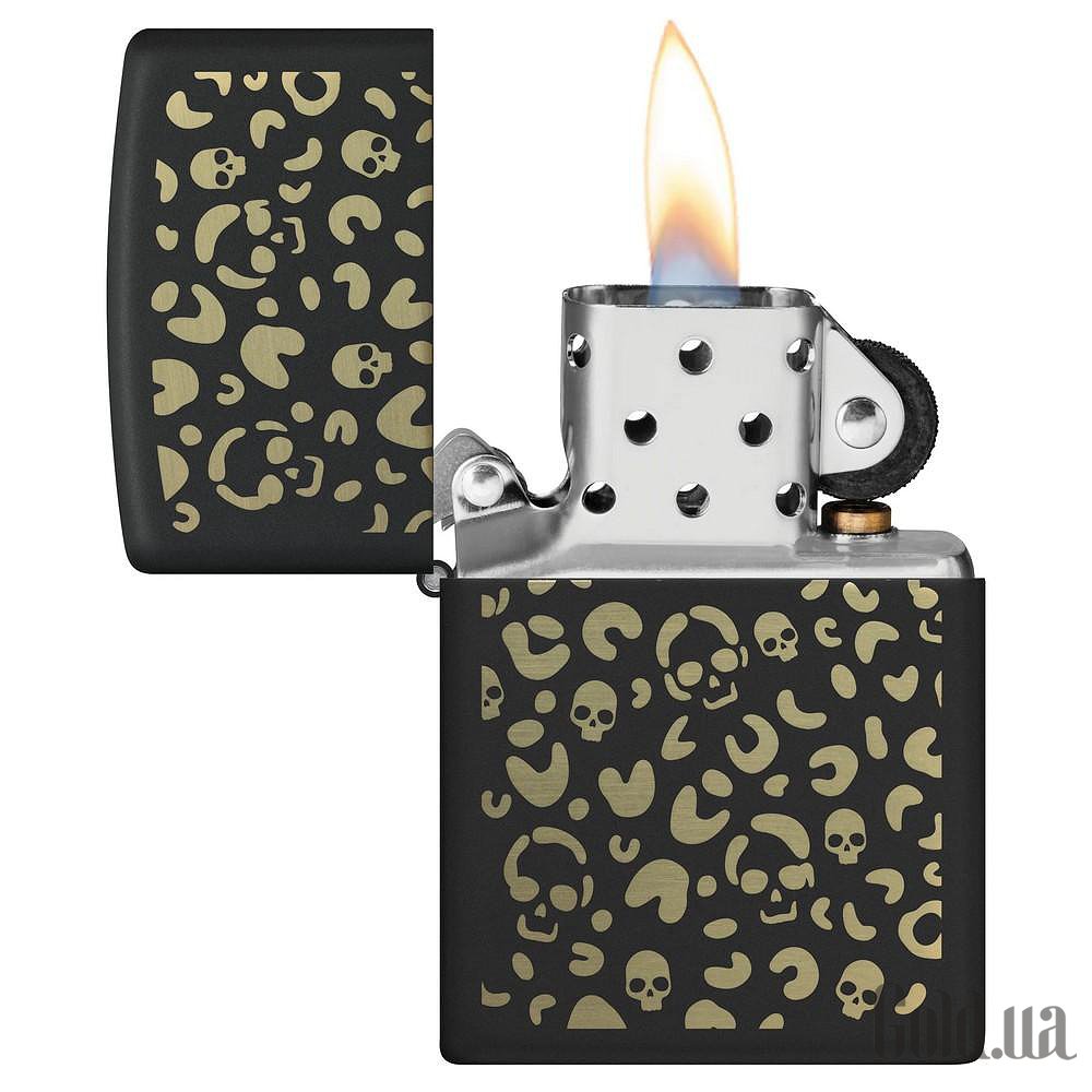 Zippo Зажигалка Leopard Skulls Design 47001 47001 – изображение 3