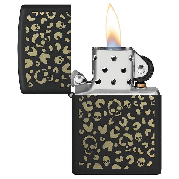 Zippo Зажигалка Leopard Skulls Design 47001 47001 – изображение 3