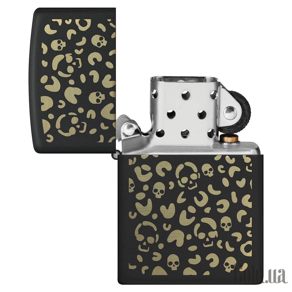 Zippo Зажигалка Leopard Skulls Design 47001 47001 – изображение 4