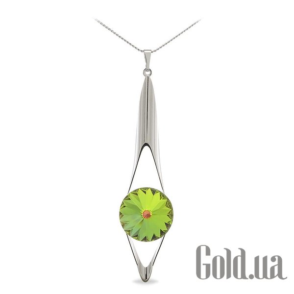 

Женские колье и кулоны Kobi, Стальной, Кулон с цепочкой с кристаллом Swarovski