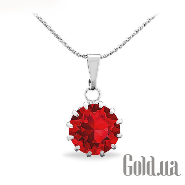 

Женские колье и кулоны Kobi, Стальной, Кулон с цепочкой с кристаллом Swarovski