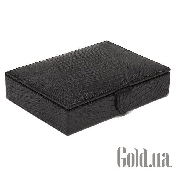 

Шкатулка Wolf, Шкатулка для украшений Blake Cufflink/tie bar box Black 305358