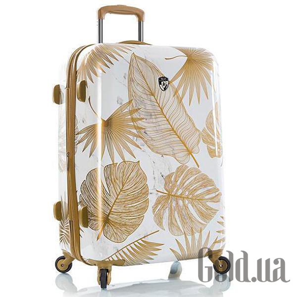 

Дорожная сумка Heys, Желтый;белый, Чемодан Oasis (L) White/Gold Leaf
