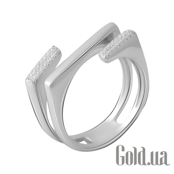 

Женские кольца Fresh Jewelry, Женское серебряное кольцо с куб. циркониями, 16.5