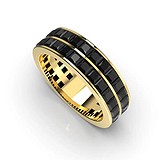 Золотое обручальное кольцо с бриллиантами, 1768220
