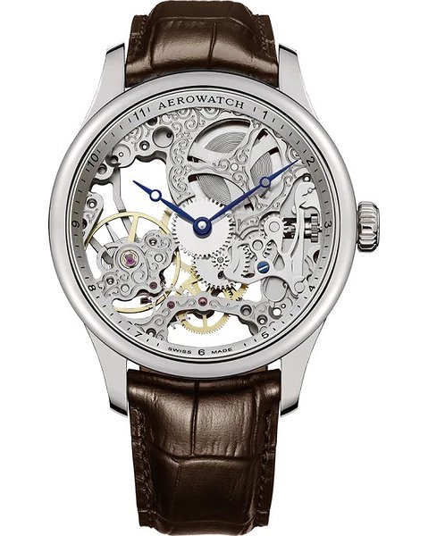 Aerowatch Женские часы Big Mechanical Skeleton 57981AA01