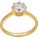 Золотое кольцо с куб. цирконием, 1615645