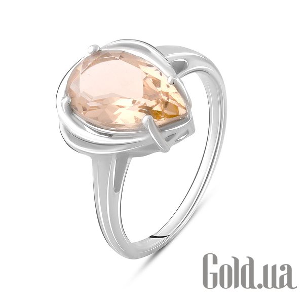

Женские кольца Fresh Jewelry, Женское серебряное кольцо с синт. морганитом, 18
