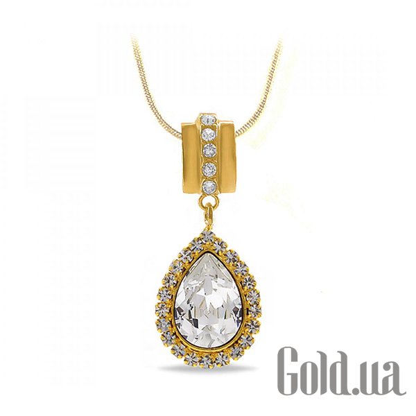 

Женские колье и кулоны Kobi, Золотой, Кулон с цепочкой с кристаллами Swarovski в позолоте