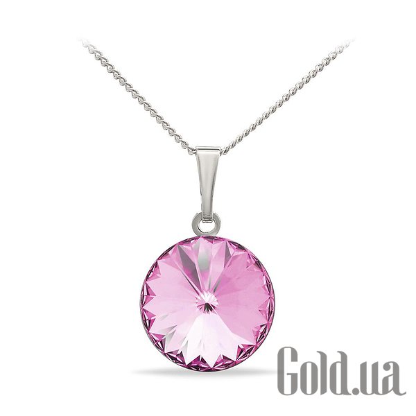 

Женские колье и кулоны Kobi, Стальной, Кулон с цепочкой с кристаллом Swarovski