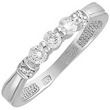 Золотое обручальное кольцо с бриллиантами, 1650462