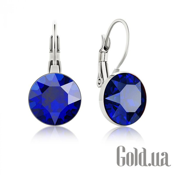 

Серьги Kobi, Стальной, Серьги с кристаллами Swarovski