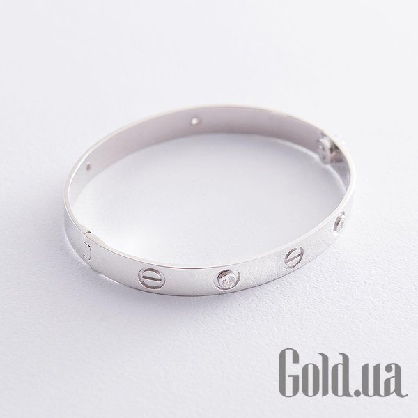 

Браслет Украина, Женский золотой браслет с куб. циркониями, 16