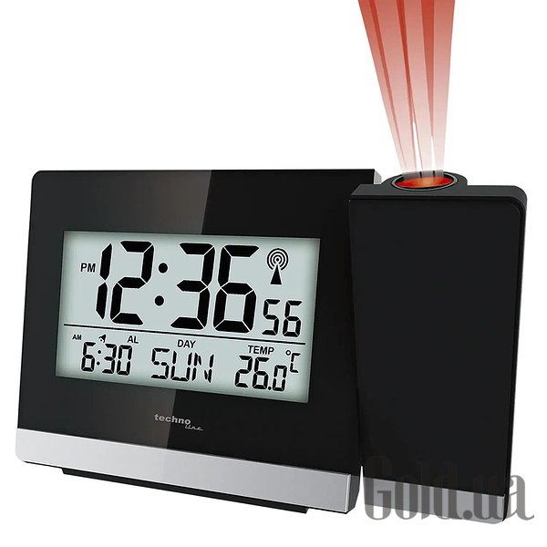 

Проекционные часы Technoline, Проекционные часы WT536 Black