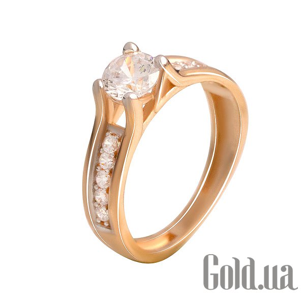 

Кольцо Fresh Jewelry, Золотое кольцо с куб. циркониями, 15