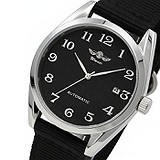 Winner Мужские часы Handsome Textile Black 3719, 1797406