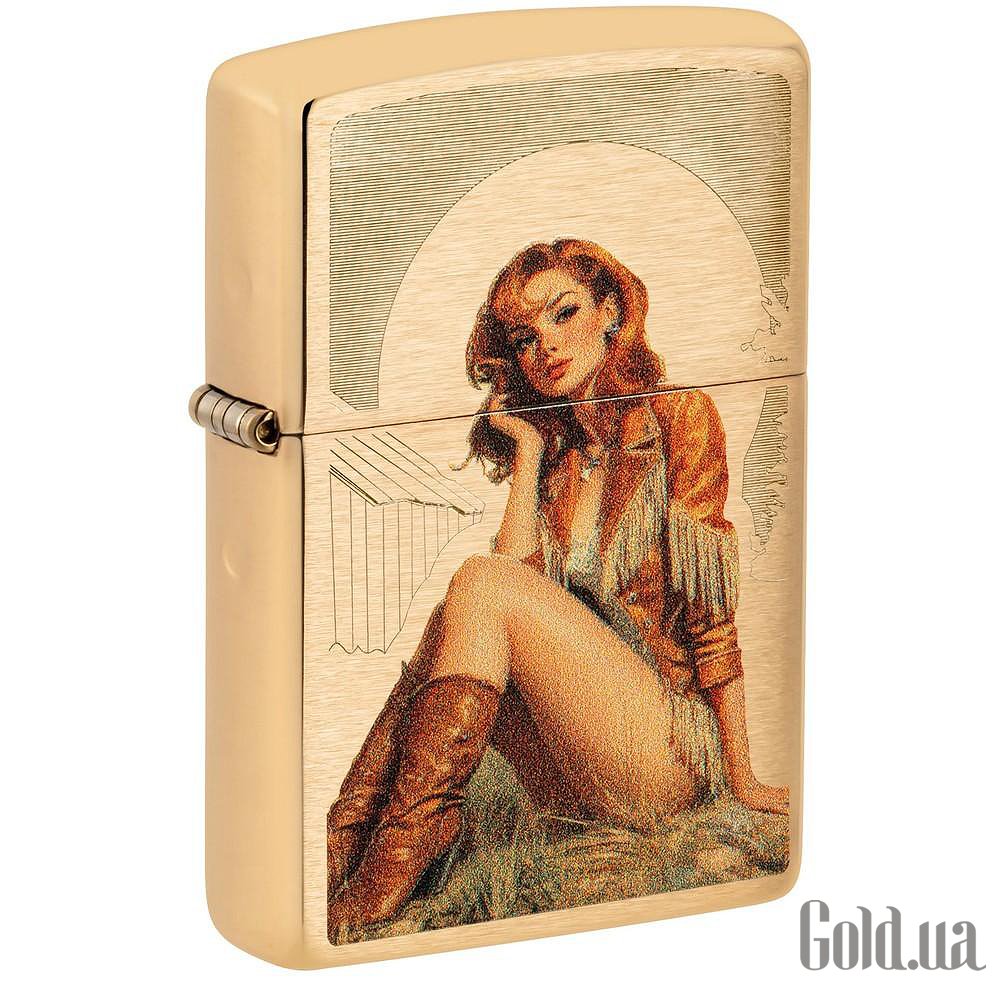 Zippo Запальничка Western Pinup Design 46962 46962