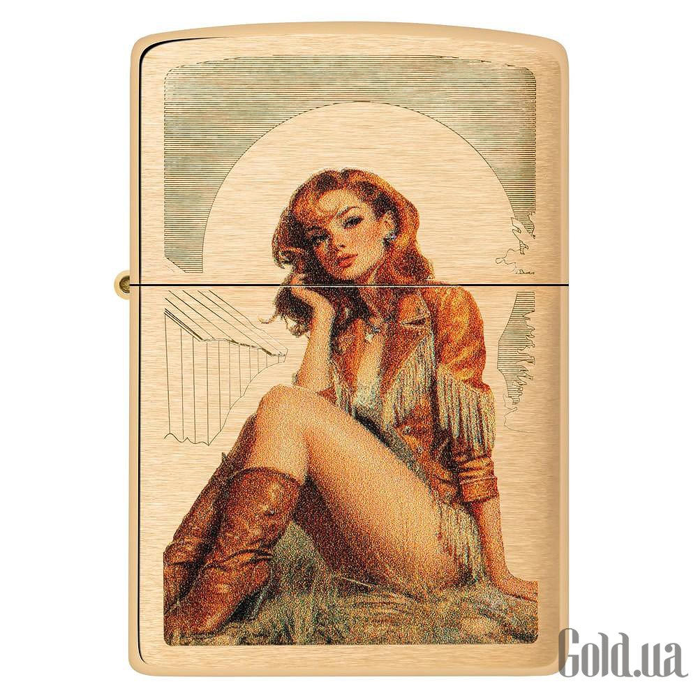 Zippo Запальничка Western Pinup Design 46962 46962 – зображення 2
