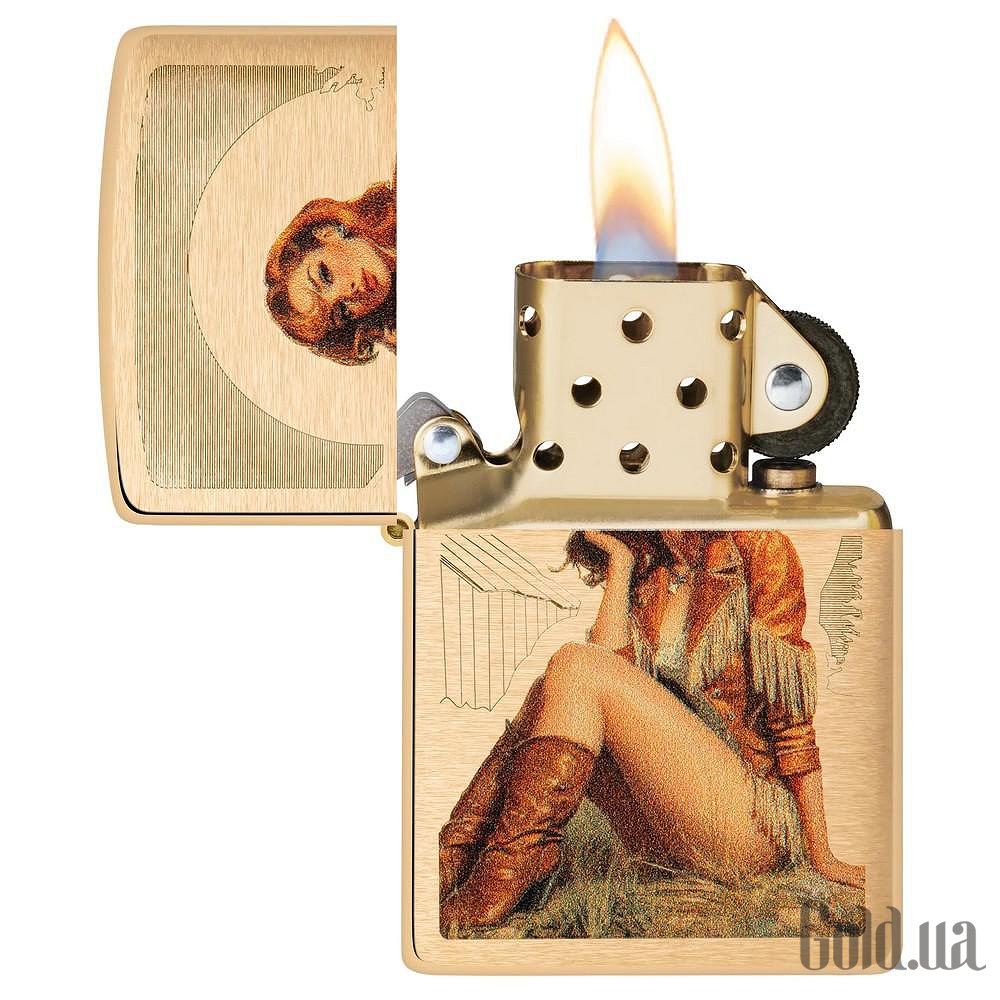 Zippo Запальничка Western Pinup Design 46962 46962 – зображення 3