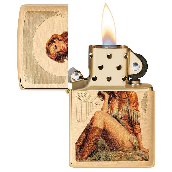 Zippo Запальничка Western Pinup Design 46962 46962 – зображення 3