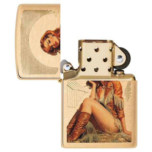 Zippo Запальничка Western Pinup Design 46962 46962 – зображення 4